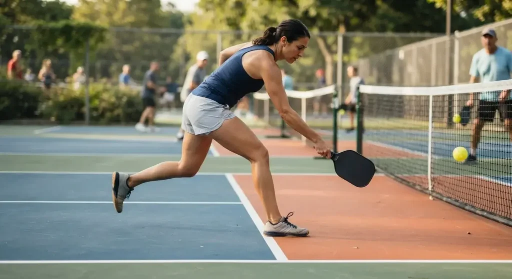 Pickleball kitchen momentum fault